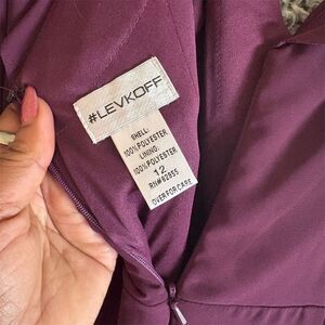 Bill Levkoff Women's Red Sleeveless Ruffle Formal Gown Size 12
